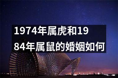 <h3>1974年属虎和1984年属鼠的婚姻如何