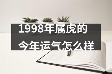1998年属虎的今年运气怎么样