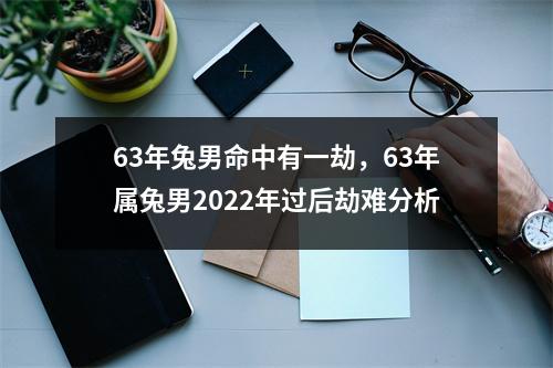 63年兔男命中有一劫，63年属兔男2025年过后劫难分析