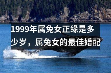 <h3>1999年属兔女正缘是多少岁，属兔女的佳婚配