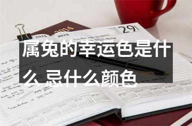 属兔的幸运色是什么 忌什么颜色