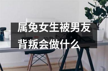 属兔女生被男友背叛会做什么