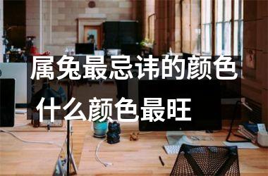 属兔忌讳的颜色 什么颜色旺
