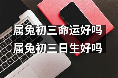属兔初三命运好吗 属兔初三日生好吗