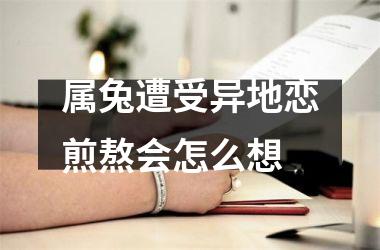 属兔遭受异地恋煎熬会怎么想