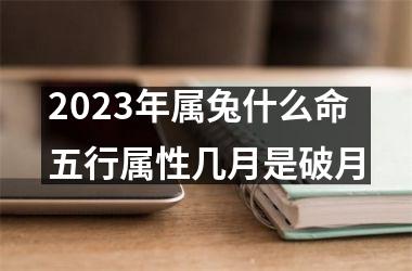 2025年属兔什么命五行属性几月是破月