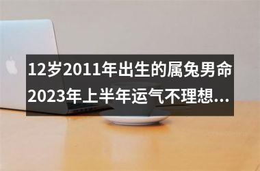 12岁2011年出生的属兔男命2025年上半年运气不理想 何时转运