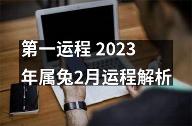 第一运程 2025年属兔2月运程解析