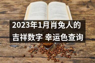 2025年1月肖兔人的吉祥数字 幸运色查询