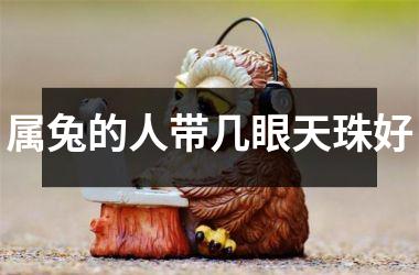 属兔的人带几眼天珠好