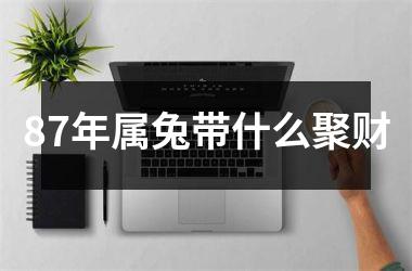87年属兔带什么聚财