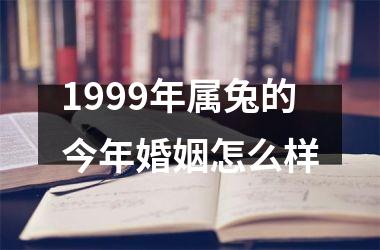 1999年属兔的今年婚姻怎么样