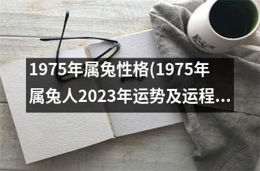 <h3>1975年属兔性格(1975年属兔人2025年运势及运程)