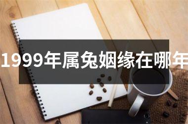 1999年属兔姻缘在哪年