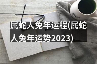 属蛇人兔年运程(属蛇人兔年运势2025)