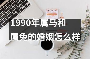 1990年属马和属兔的婚姻怎么样