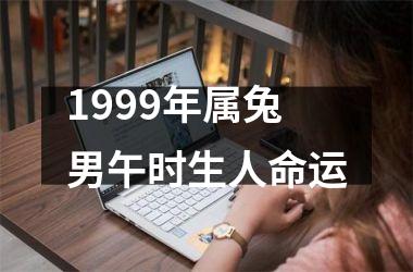 1999年属兔男午时生人命运