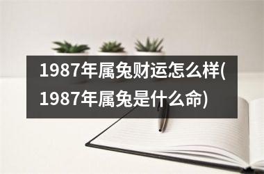 1987年属兔财运怎么样(1987年属兔是什么命)