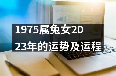 1975属兔女2023年的运势及运程