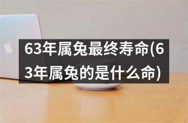 63年属兔最终寿命(63年属兔的是什么命)