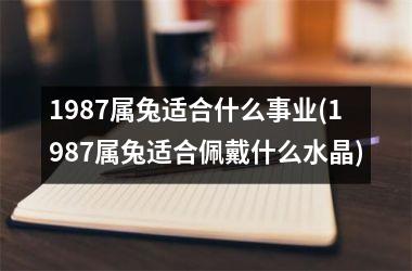 1987属兔适合什么事业(1987属兔适合佩戴什么水晶)