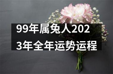 99年属兔人2023年全年运势运程