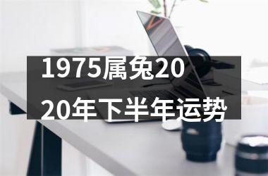 1975属兔2025年下半年运势