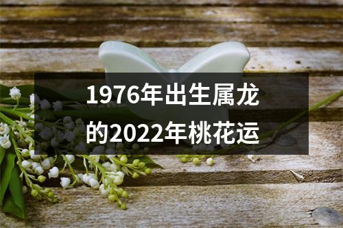 <h3>1976年出生属龙的2025年桃花运
