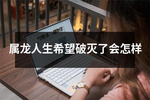 属龙人生希望破灭了会怎样
