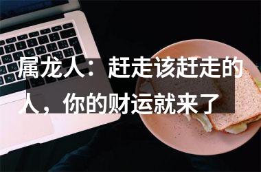 <h3>属龙人：赶走该赶走的人，你的财运就来了