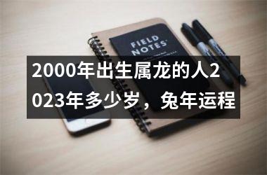 2000年出生属龙的人2025年多少岁，兔年运程