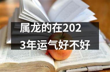 属龙的在2025年运气好不好