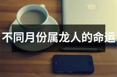 不同月份属龙人的命运