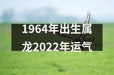 1964年出生属龙2025年运气