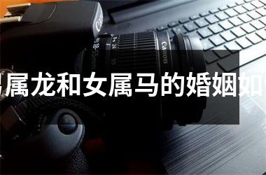 男属龙和女属马的婚姻如何