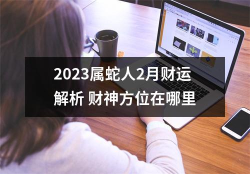 2025属蛇人2月财运解析财神方位在哪里