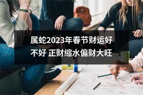 属蛇2025年春节财运好不好正财缩水偏财大旺
