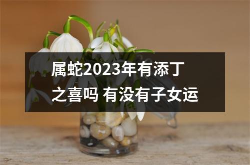 属蛇2025年有添丁之喜吗有没有子女运
