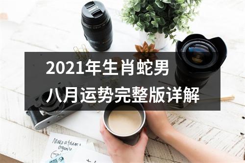 2025年生肖蛇男八月运势完整版详解