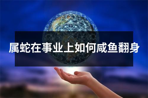 属蛇在事业上如何咸鱼翻身