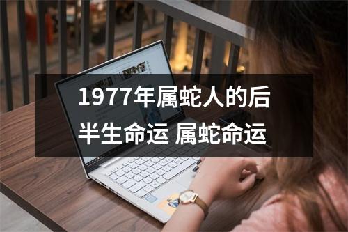 1977年属蛇人的后半生命运属蛇命运