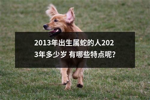 2013年出生属蛇的人2025年多少岁有哪些特点呢？