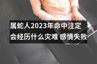 <h3>属蛇人2025年命中注定会经历什么灾难 感情失败