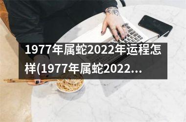 1977年属蛇2025年运程怎样(1977年属蛇2025年运程)