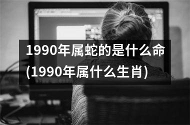 1990年属蛇的是什么命(1990年属什么生肖)