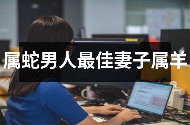 属蛇男人最佳妻子属羊