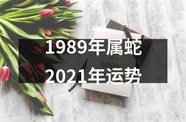 <h3>1989年属蛇2025年运势