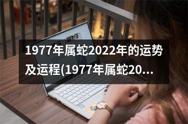 1977年属蛇2022年的运势及运程(1977年属蛇2022年运程)