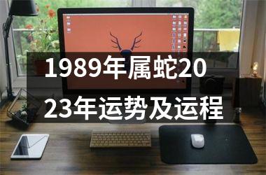 1989年属蛇2023年运势及运程