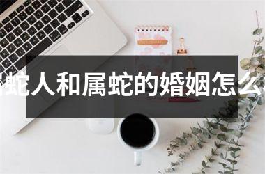 <h3>属蛇人和属蛇的婚姻怎么样